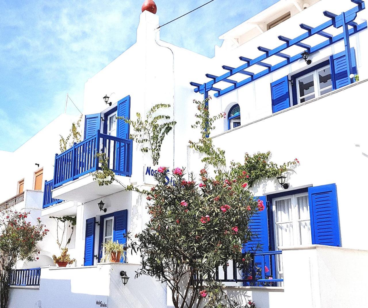 Nostos Studios At Saint George Beach Agios Georgios Chora Naxos Town Naxos City Exteriér fotografie