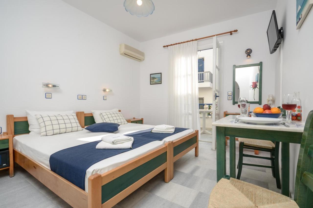 Nostos Studios At Saint George Beach Agios Georgios Chora Naxos Town Naxos City Exteriér fotografie