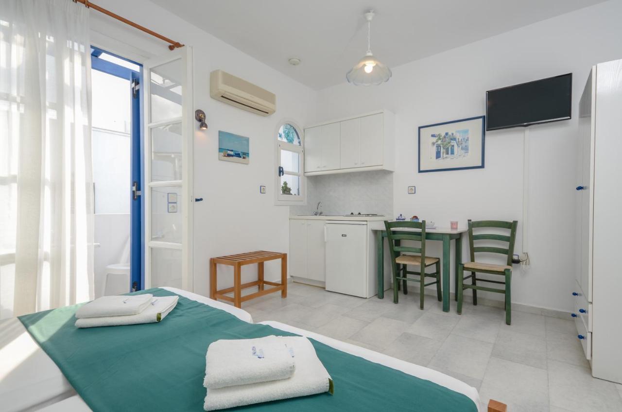 Nostos Studios At Saint George Beach Agios Georgios Chora Naxos Town Naxos City Exteriér fotografie